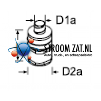 Luchtaanzuiggeluiddemper Ø23MM/52MM 120MM